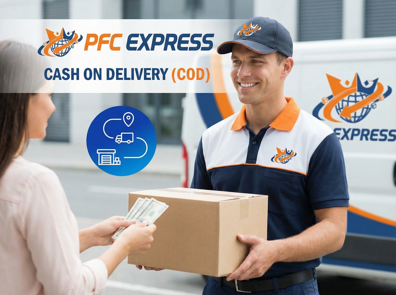 PFC Cash on Delivery Services - Complete COD workflow and coverage