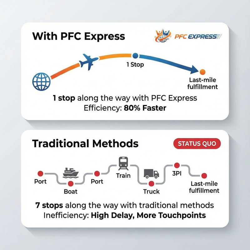 PFC D2C Order Fulfillment Service - Direct-to-consumer shipping from China